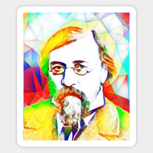 Nikolay Chernyshevsky Colourful Portrait | Nikolay Chernyshevsky Artwork 11 Magnet